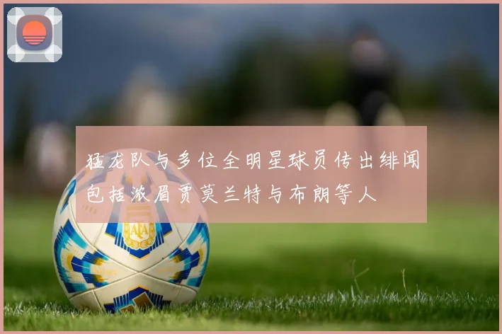 猛龙队与多位全明星球员传出绯闻包括浓眉贾莫兰特与布朗等人